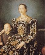 Agnolo Bronzino Eleonora of Toledo and her Son Giovanni France oil painting reproduction